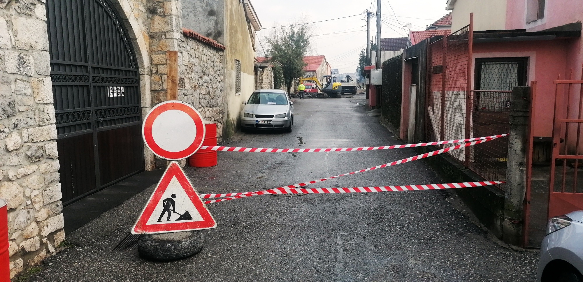Počela rekonstrukcija Ulice Slobodana Škerovića na Draču