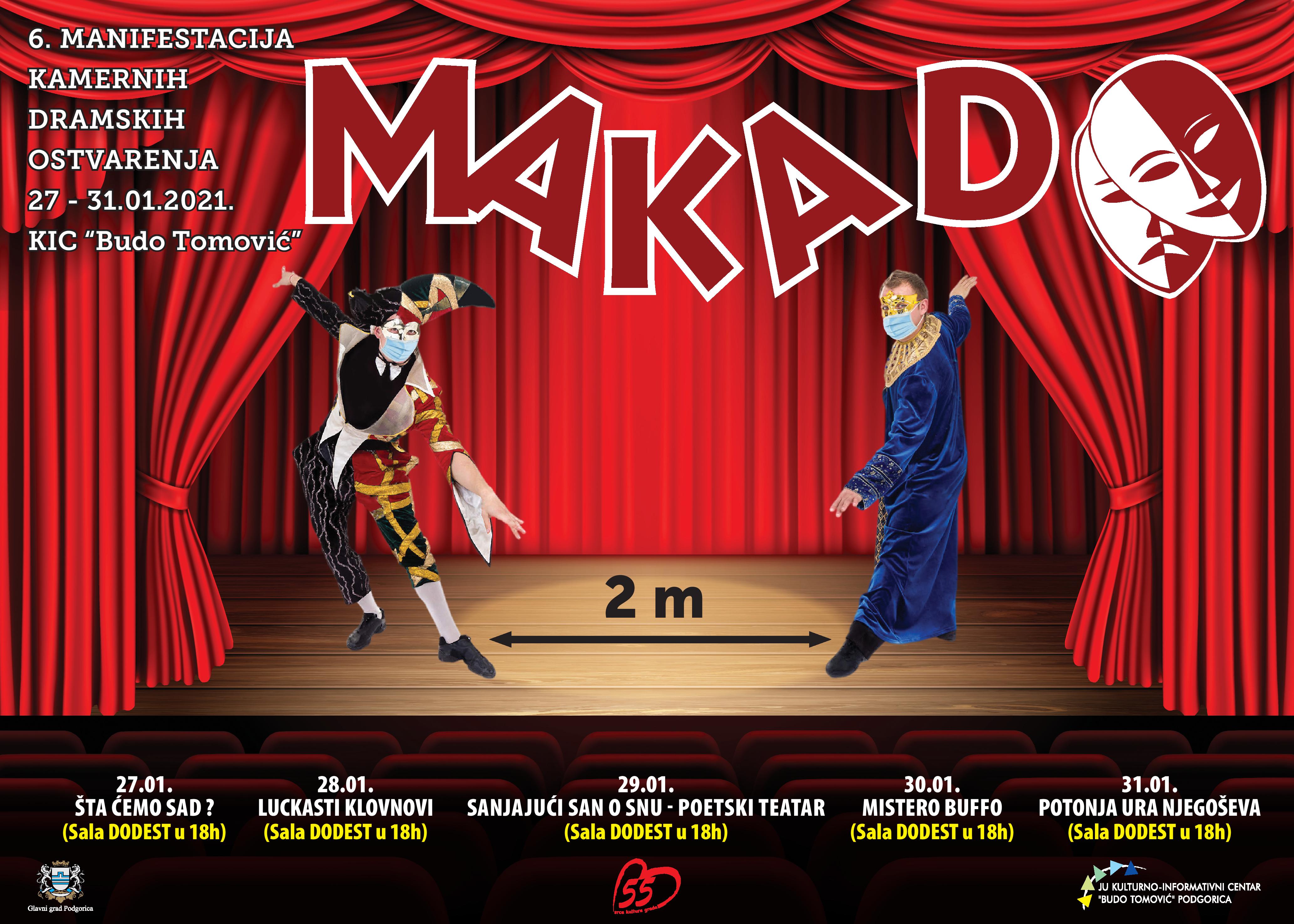 Duodrama „Šta ćemo sad?“ otvara šesti MAKADO