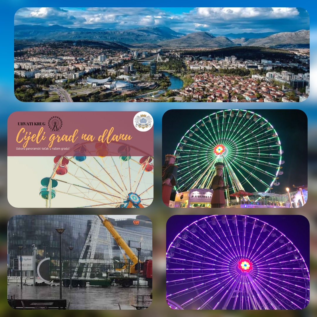 Uskoro panoramski točak i u Podgorici