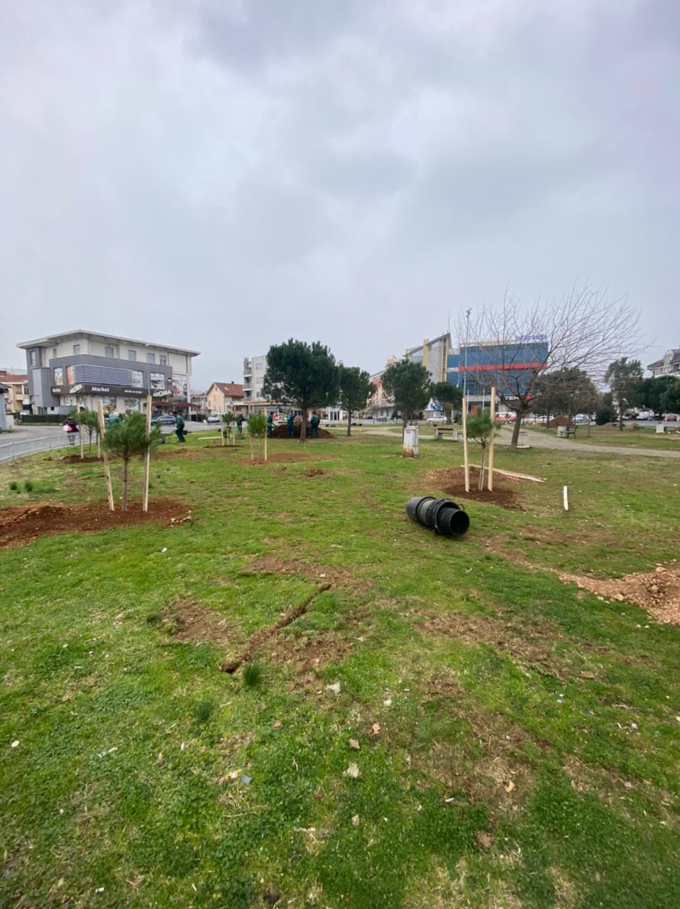 Zelenilo uređuje skver na Bulevaru Pera Ćetkovića