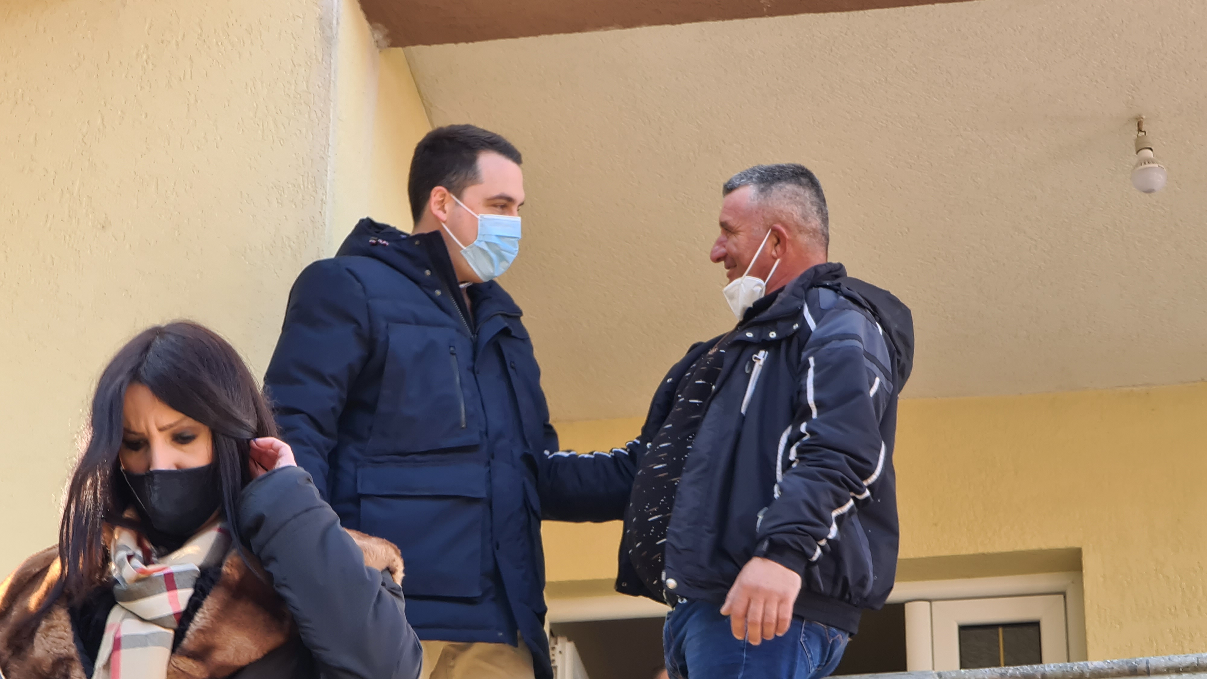 Vuković i Stajović obišli poplavljena područja u opštini Golubovci