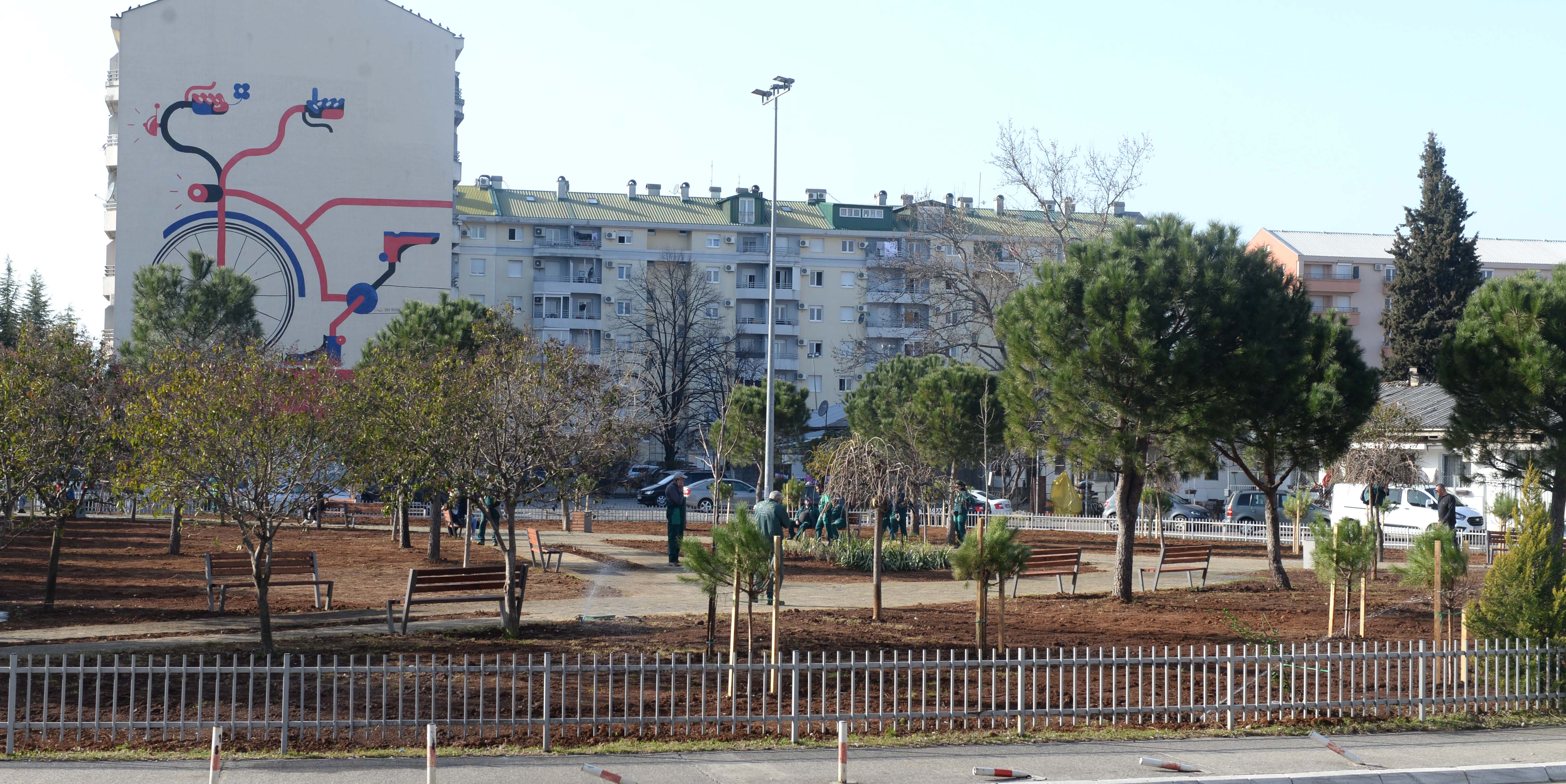 Završena rekonstrukcija skvera na Bulevaru Pera Ćetkovića