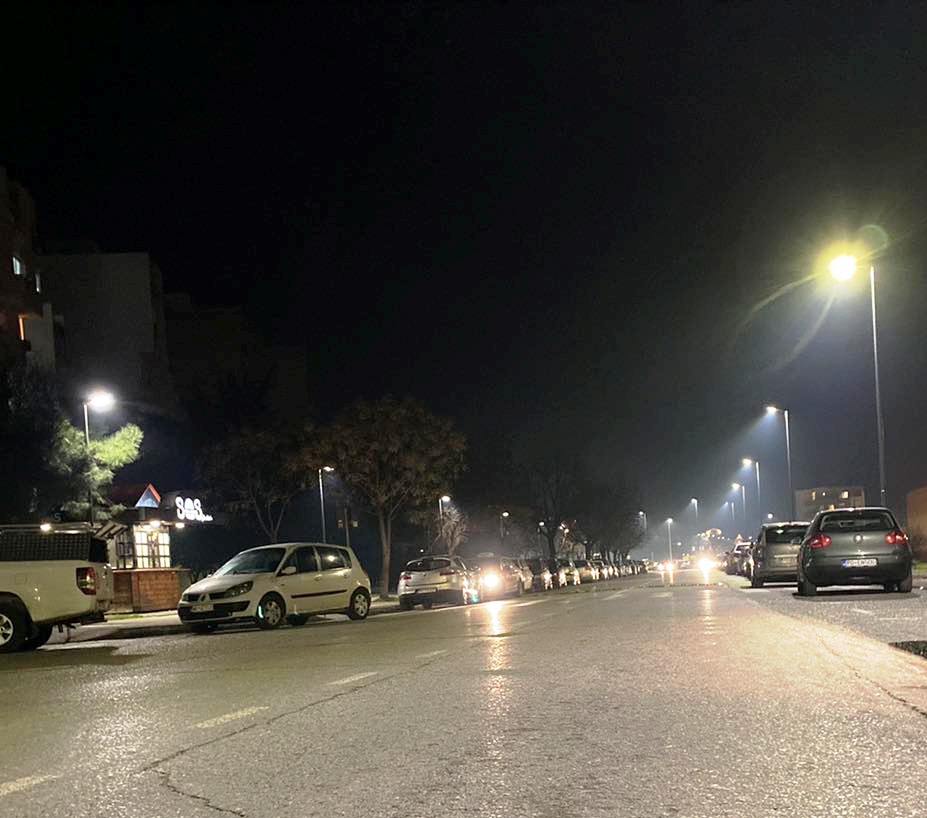 Nova LED rasvjeta u ulicama Velimira Terzića i Blaža Jovanovića  u Bloku V