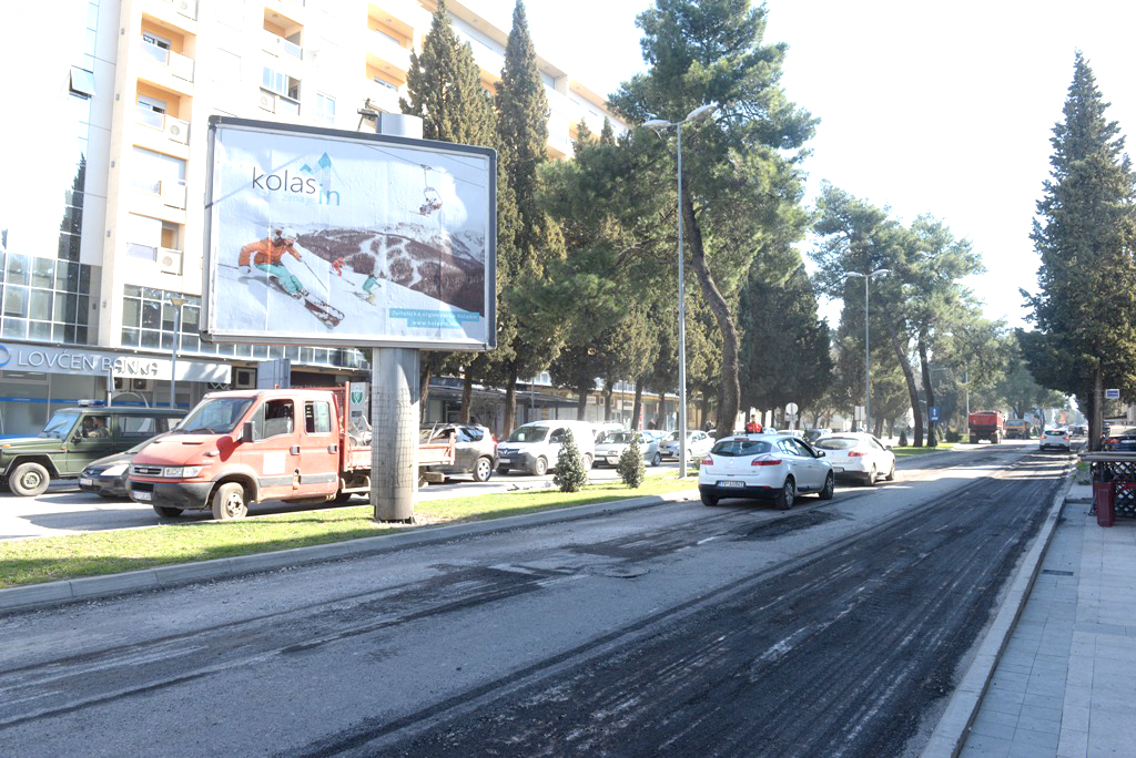 Počela rekonstrukcija druge faze Bulevara Ivana Crnojevića