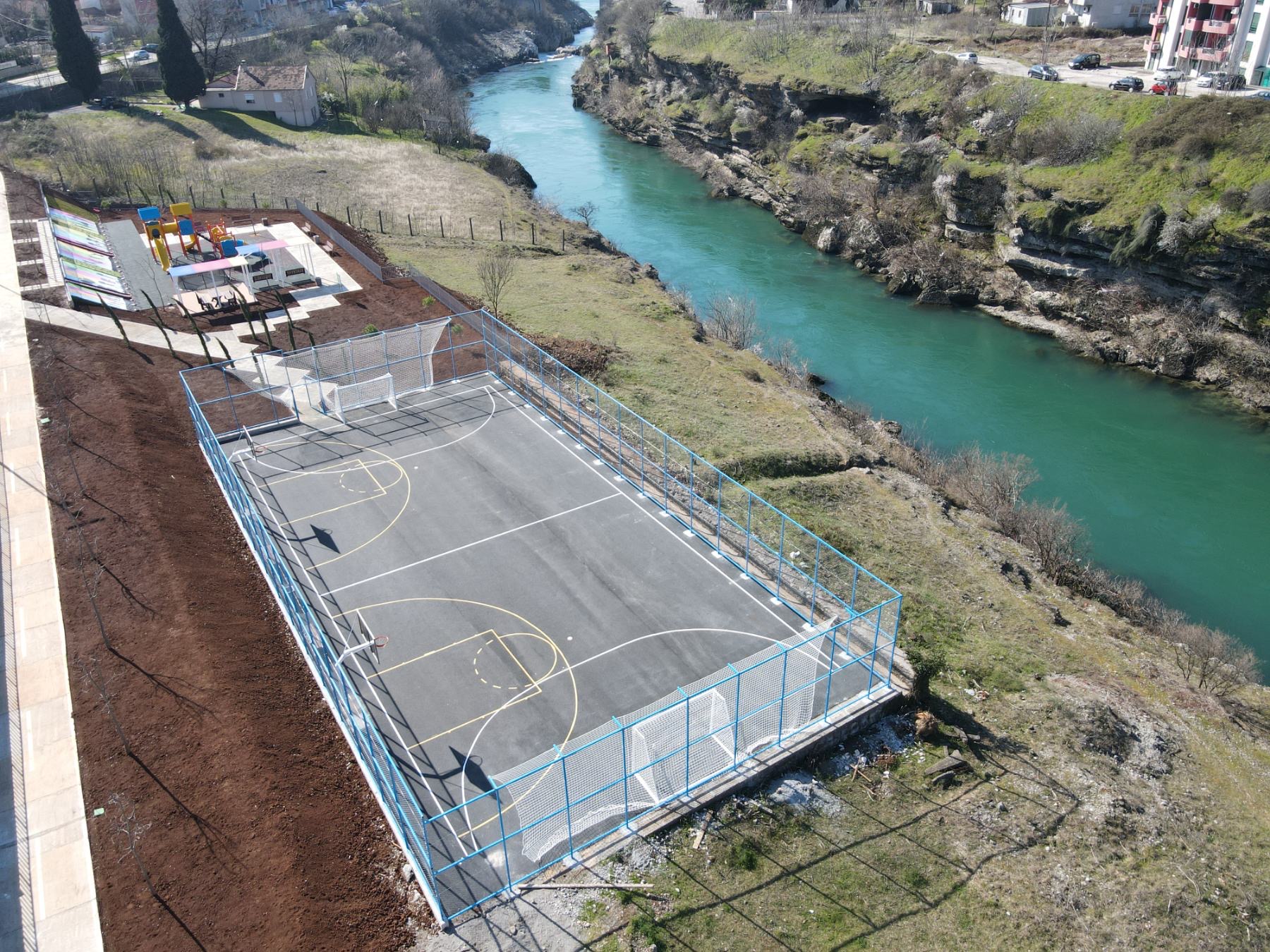 Podgorica dobila još jedan park; U naselju Zagorič završena izgradnja savremenog parka
