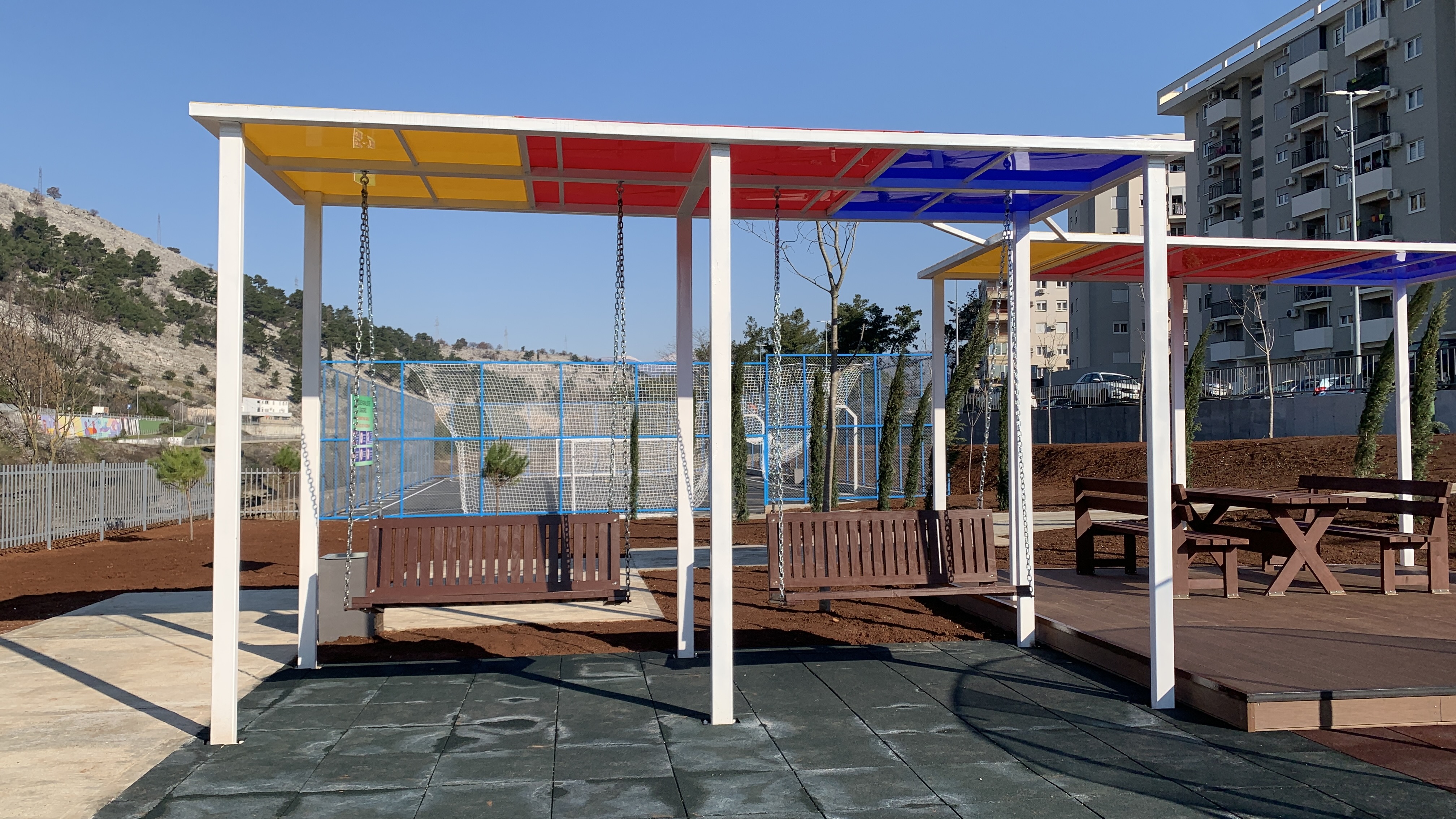 Podgorica dobila još jedan park; U naselju Zagorič završena izgradnja savremenog parka