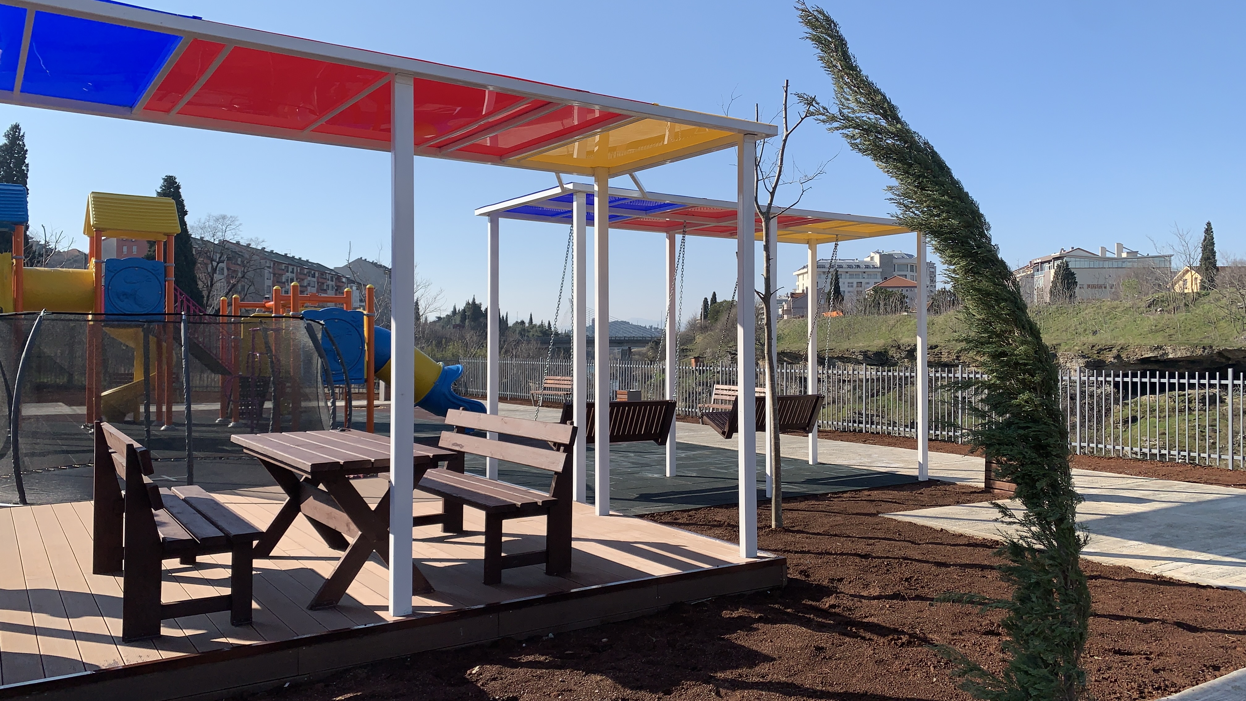 Podgorica dobila još jedan park; U naselju Zagorič završena izgradnja savremenog parka