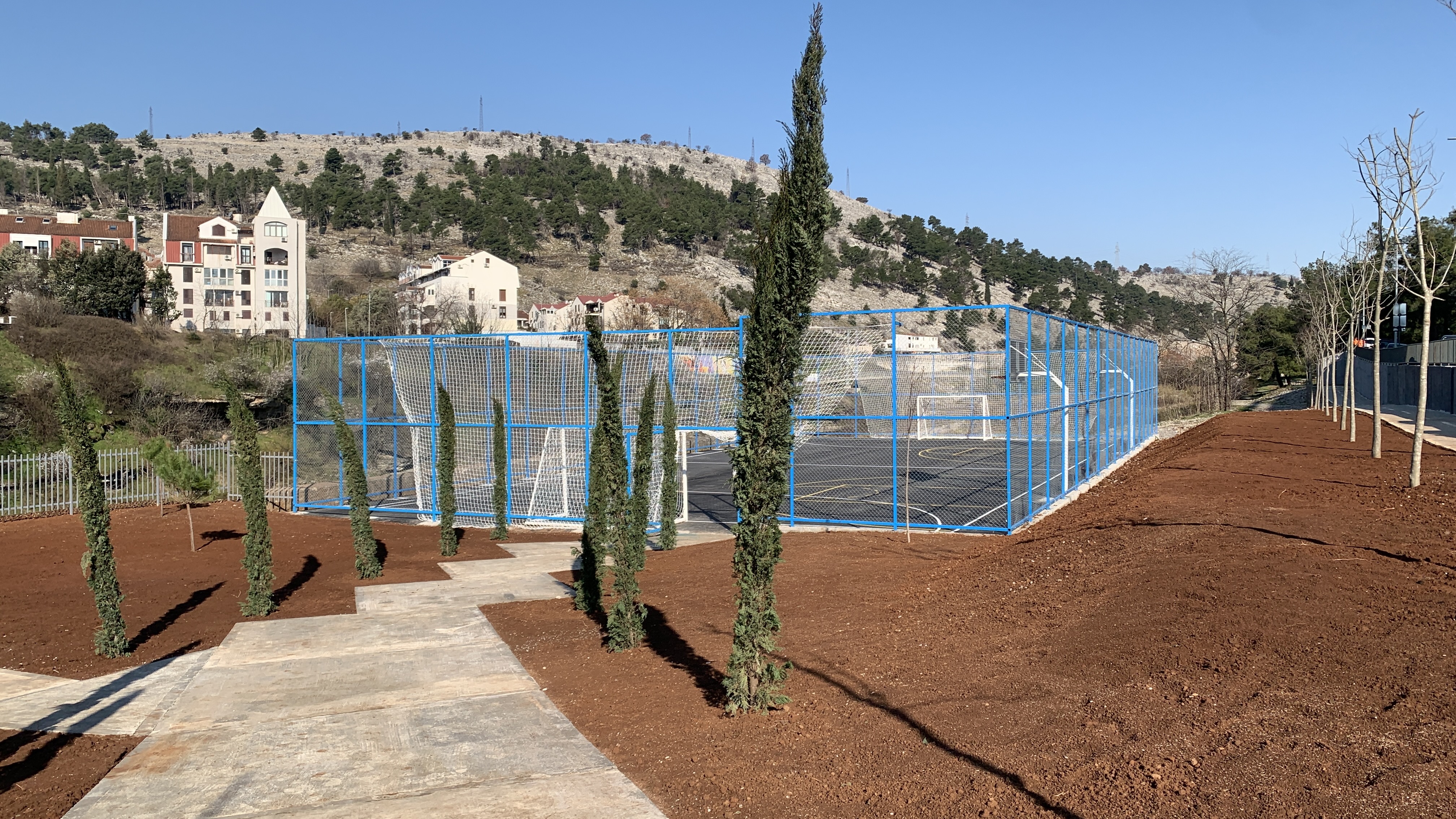 Podgorica dobila još jedan park; U naselju Zagorič završena izgradnja savremenog parka