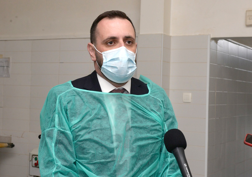 Gradonačelnik obišao Narodnu kuhinju: VUKOVIĆ: Glavni grad će nastaviti da vodi posebnu brigu o socijalno ugroženim građanima i da razvija nove socijalne servise