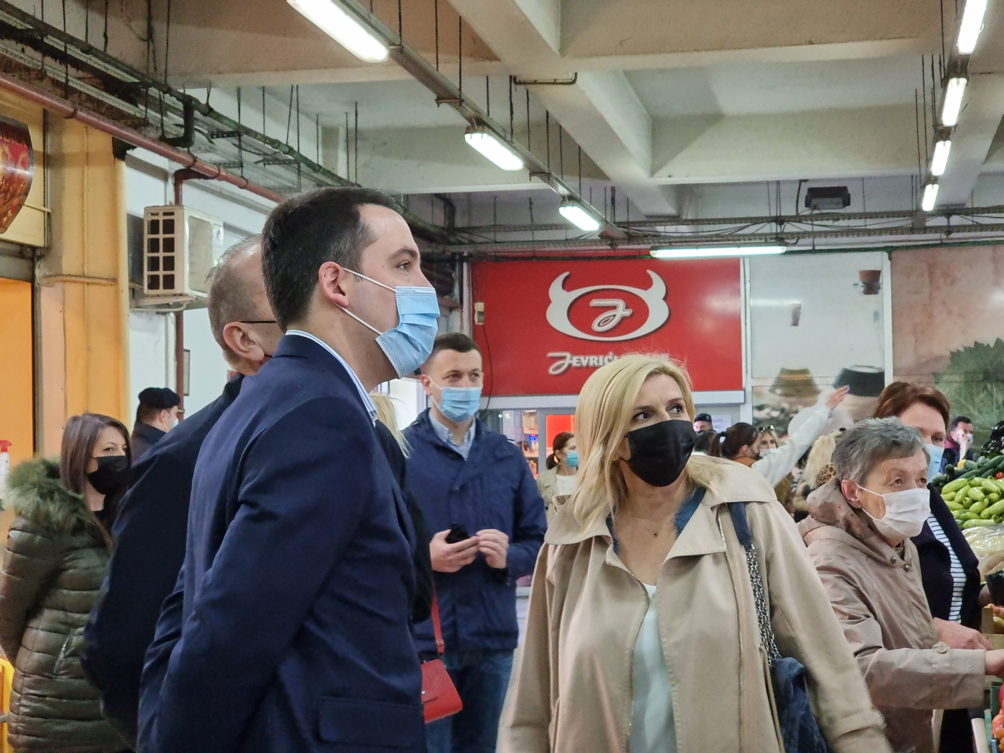 Vuković obišao "Tržnice i pijace" Podgorice: Glavni grad nastavlja da ulaže u infrastrukturu i unapređuje pijačne usluge