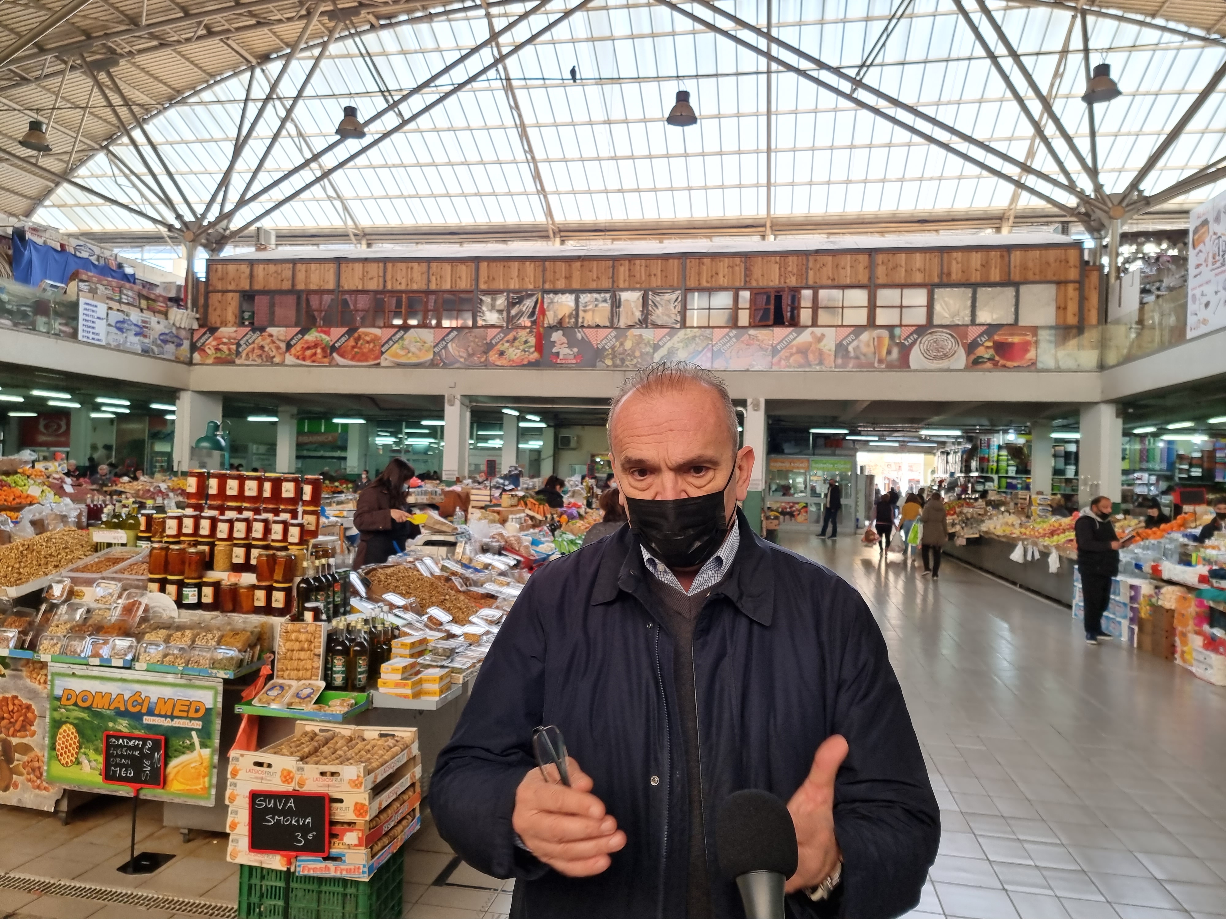 Vuković obišao "Tržnice i pijace" Podgorice: Glavni grad nastavlja da ulaže u infrastrukturu i unapređuje pijačne usluge