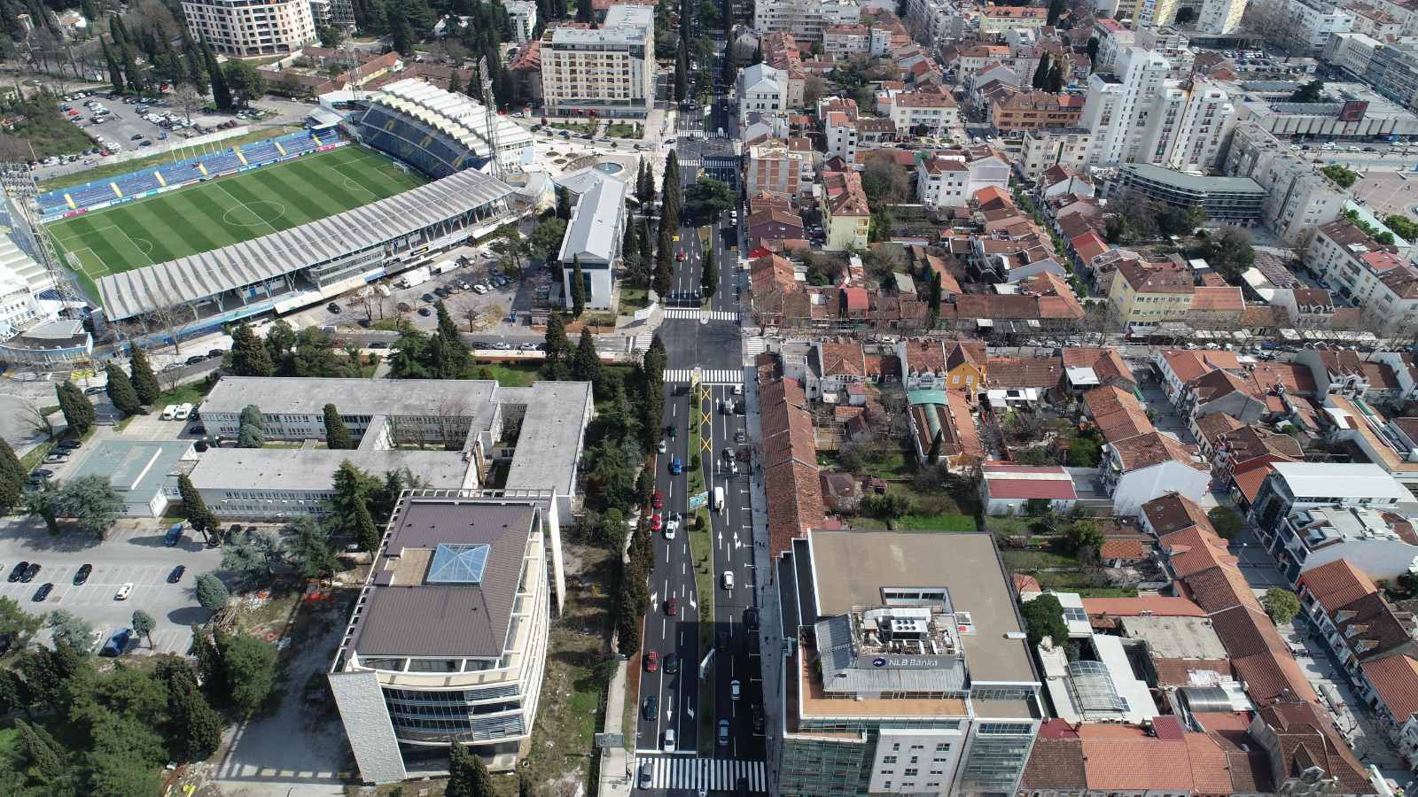 Završena rekonstrukcija Bulevara Ivana Crnojevića; Potpuno novi izgled jedne od najvažnijih saobraćajnica u centru Podgorice