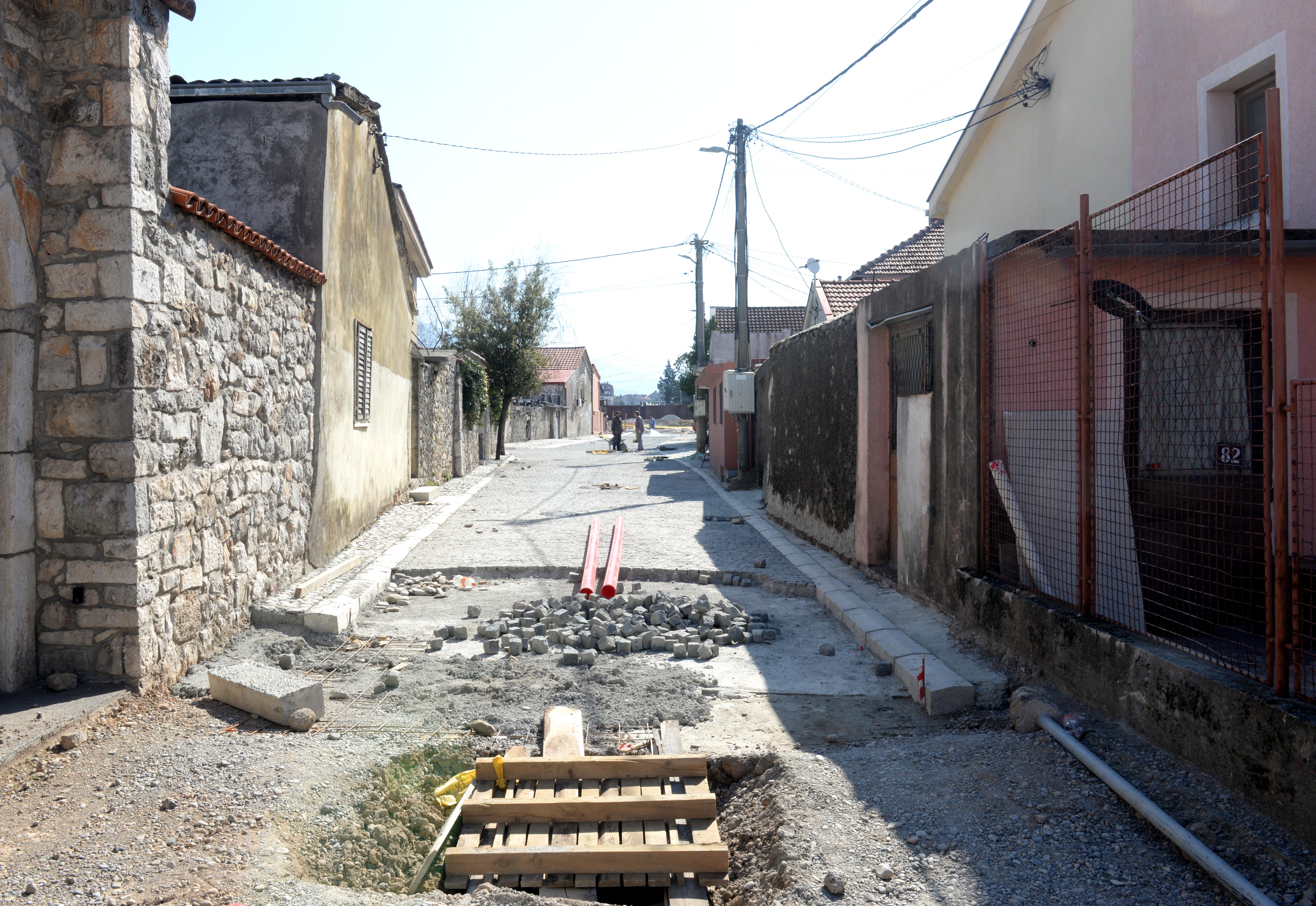 Ulica Slobodna Škerovića na Draču uskoro dobija potpuno novi izgled