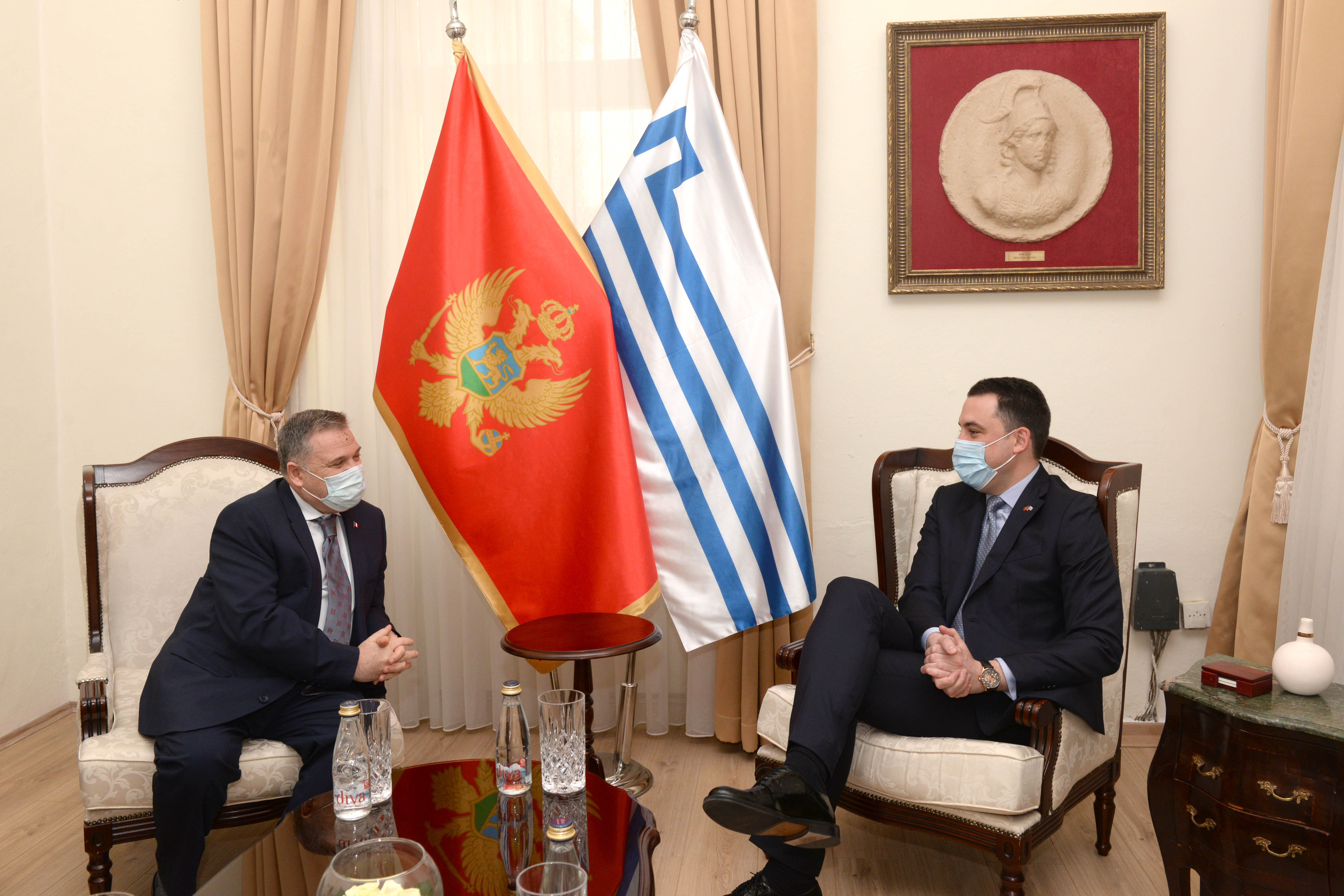 Vuković i Timonije: Nastavlja se uspješna saradnja Glavnog grada i ambasade Francuske u Podgorici