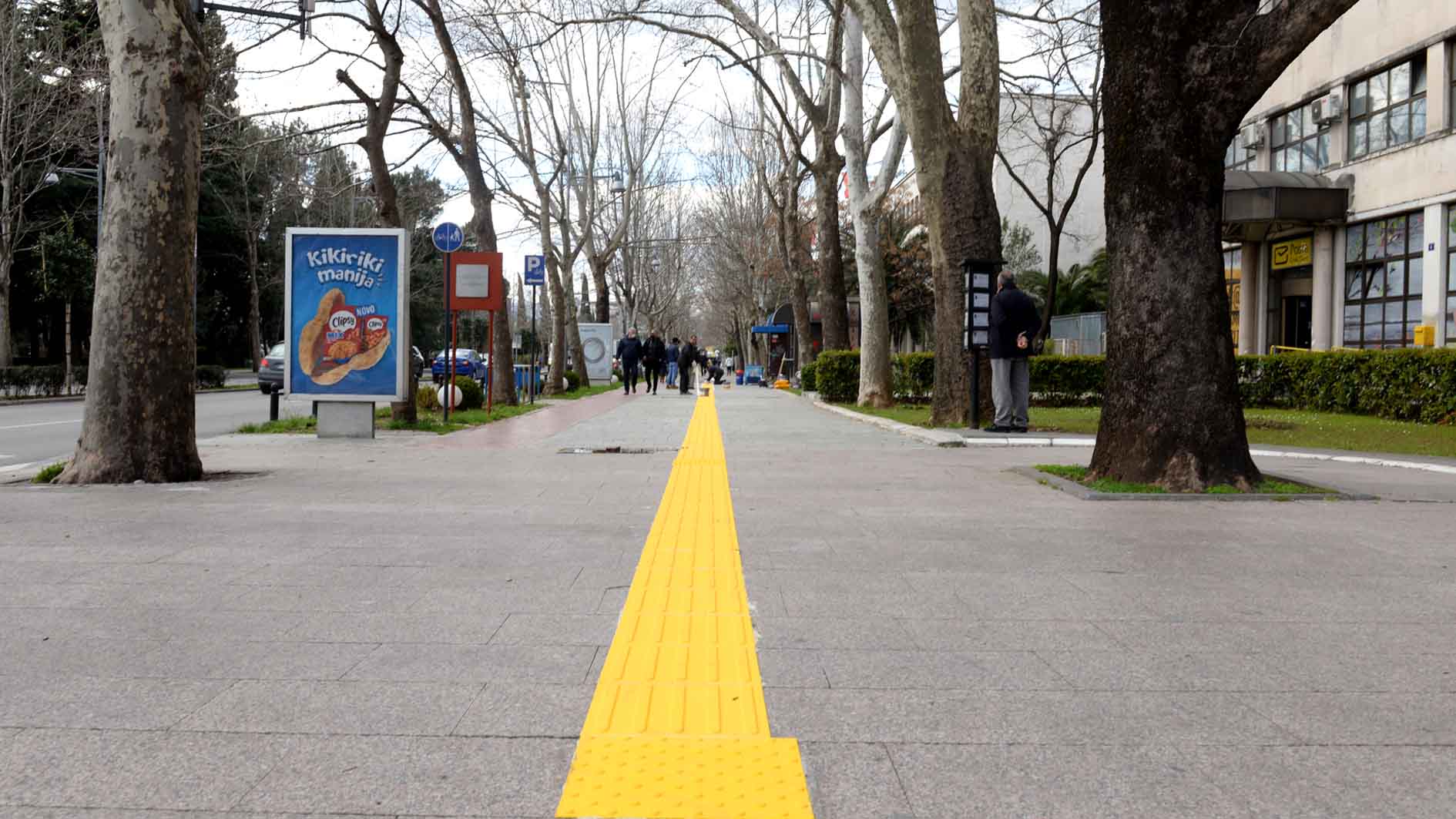 Završena prva faza ugradnje taktilnih staza, uskoro javni poziv za nastavak projekta