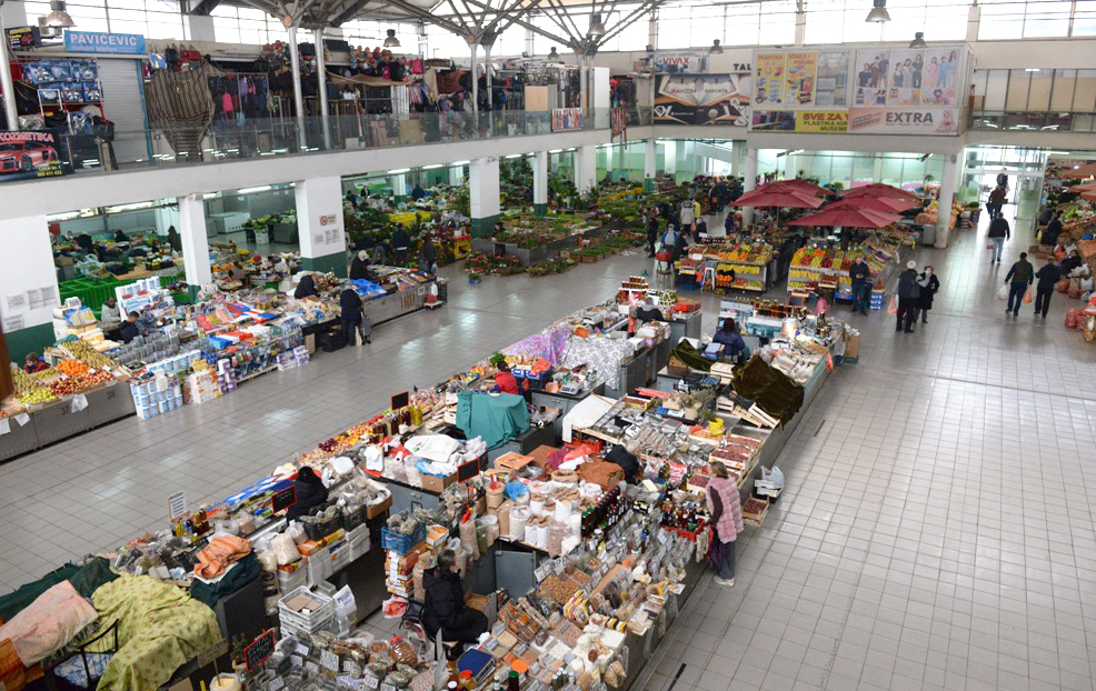 Uskoro javni poziv za zakup slobodnih tezgi i poslovnih prostora u tržnim centrima Pobrežje, Bazar i Forum