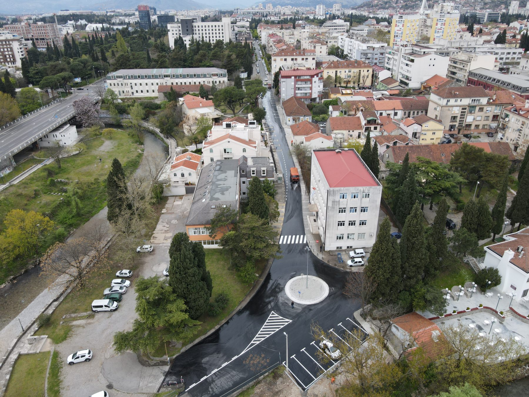 Rekonstruisan drugi dio Ulice Vuka Karadžića; Još jedna ulica u centru Podgorice u novom ruhu