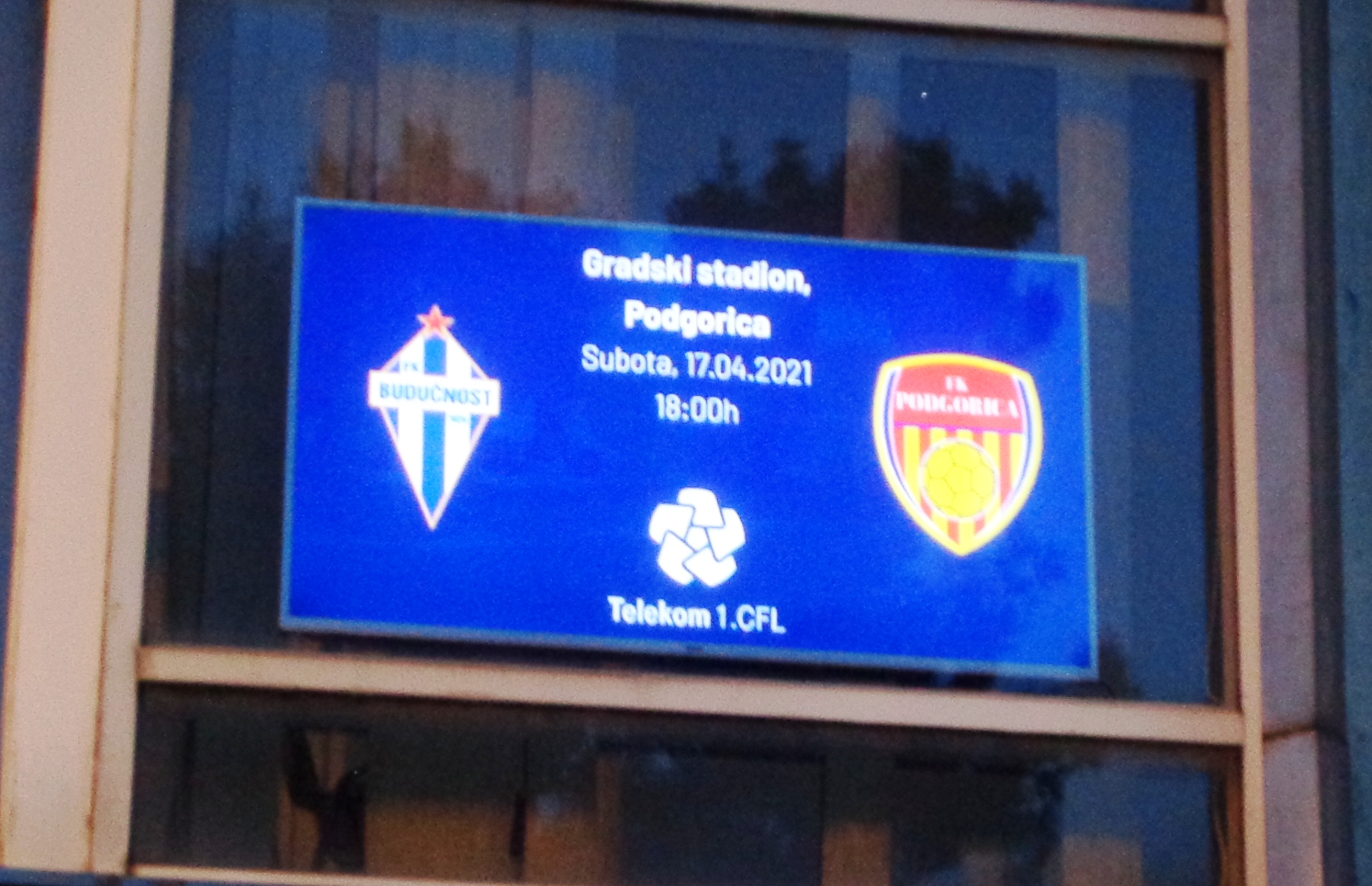 Na ulazima u sportske objekte postavljeni info LED displeji