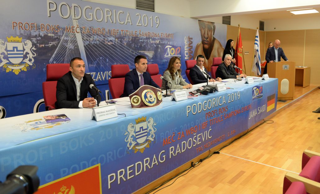 Podgorica domaćin boks spektakla na Trgu nezavisnosti