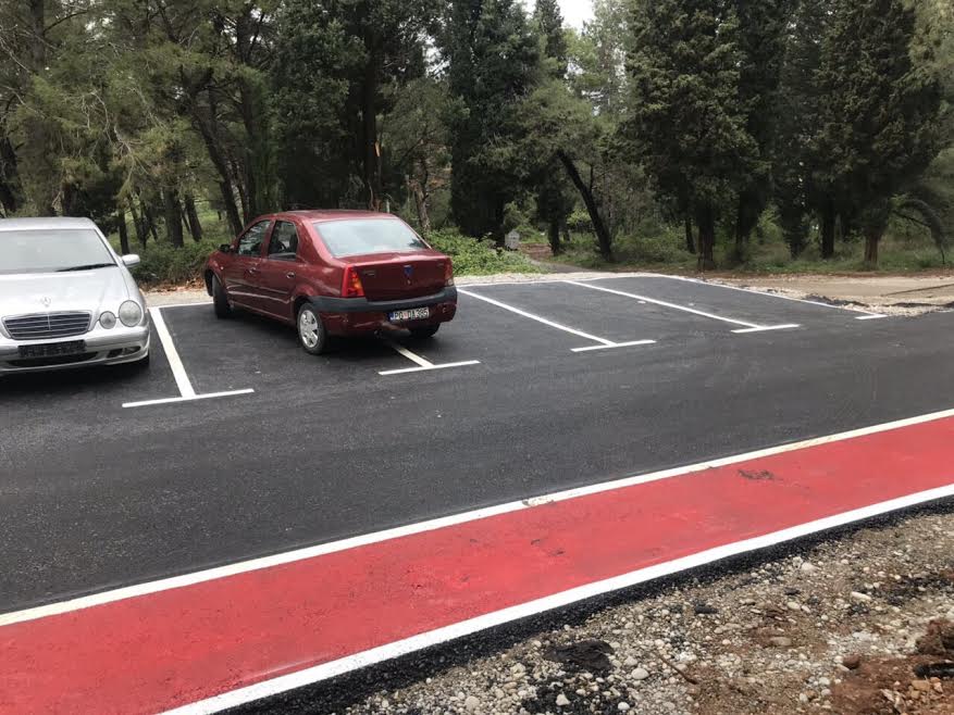 Nova biciklistička saza i parking prostor na Gorici