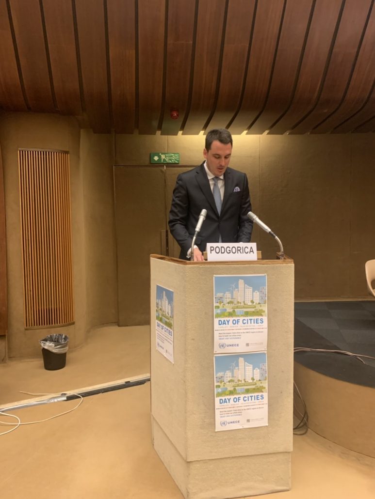 Gradonačelnik Vuković na zasjedanju Ekonomske komisije UN za Evropu: Uspostavljen okvir za profilisanje Podgorice kao održive zajednice