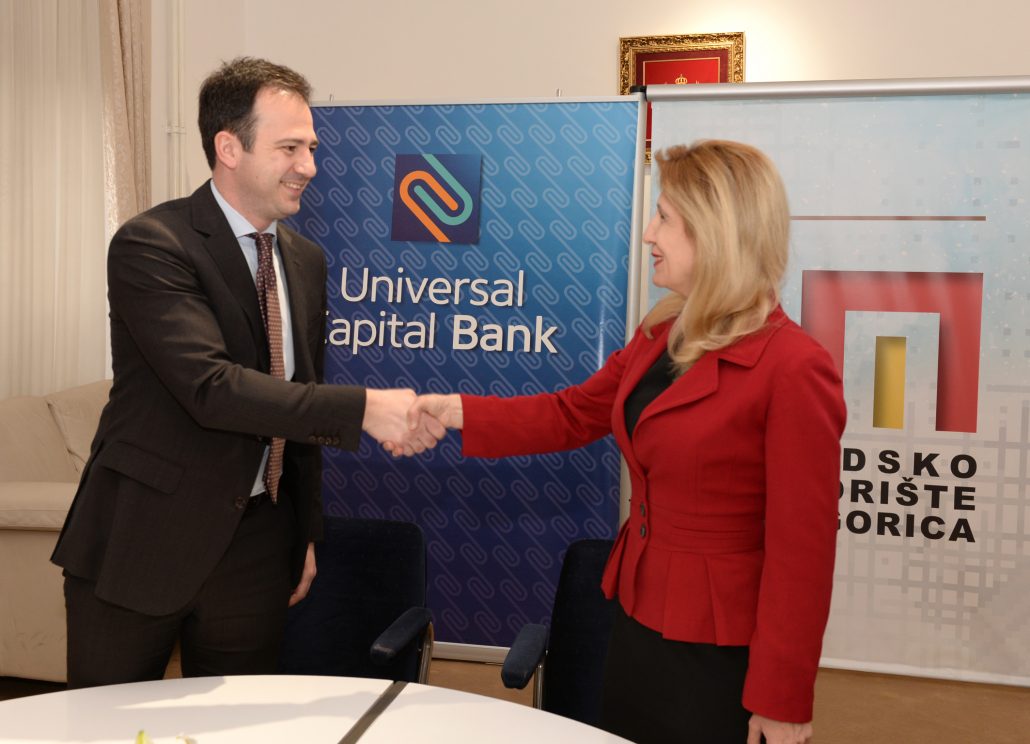 100.000 eura donacija Universal Capital banke Gradskom pozorištu Podgorica