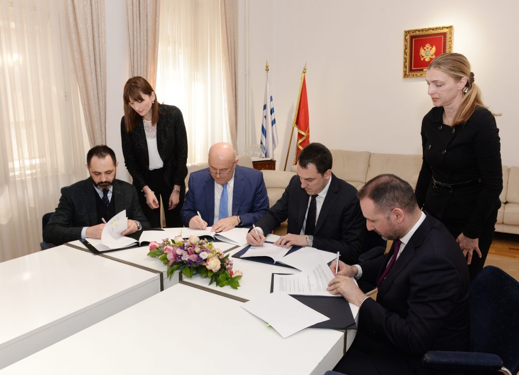 Potpisan Ugovor o prosljeđivanju kreditnih i grant sredstava za potrebe realizacije projekta „Sakupljanja i prečišćavanja otpadnih voda u Podgorici“