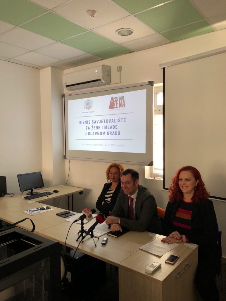 Počinje novi ciklus Biznis savjetovališta za žene i mlade u Podgorici