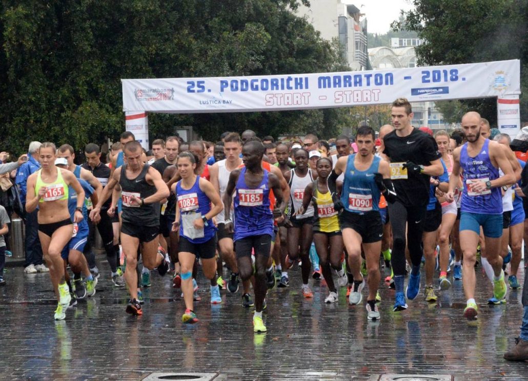 Počeo 25. Podgorički maraton, učestvuje preko 1100 takmičara iz 41 zemlje
