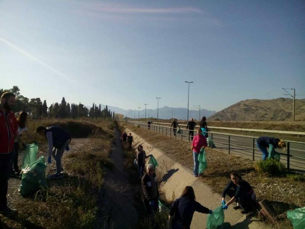 Završena akcija čišćenja kanala uz obilaznicu u Golubovcima