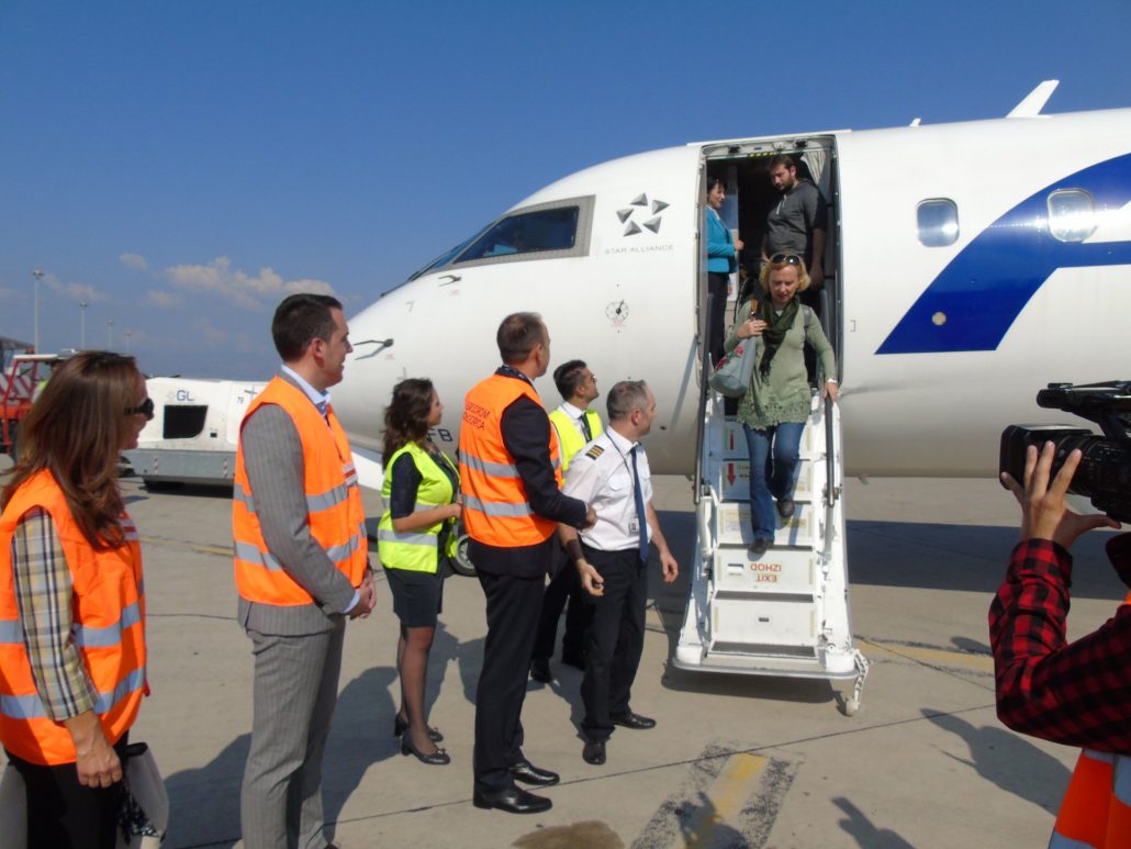 Milioniti putnik na aerodromu u Podgorici