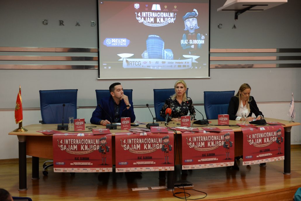 Počinje „4. Internacionalni sajam knjiga – Podgorica 2018“