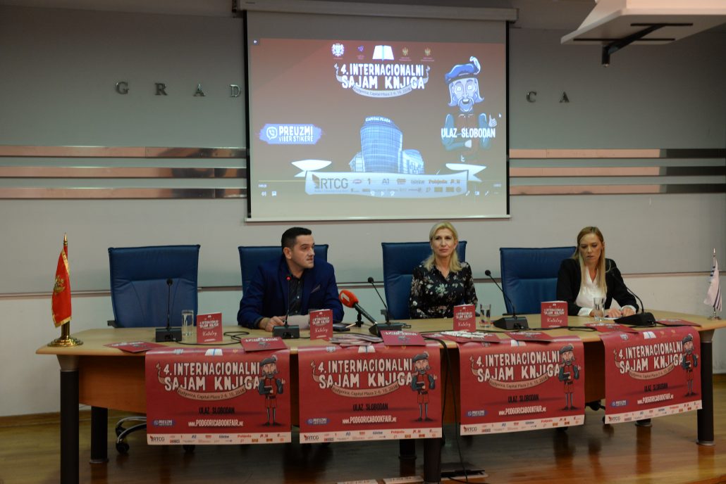 Počinje „4. Internacionalni sajam knjiga – Podgorica 2018“