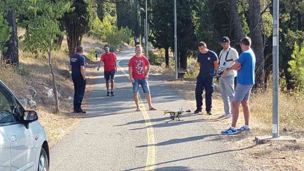Služba zaštite vršila izviđanje terena Glavnog grada specijalnom letilicom dron