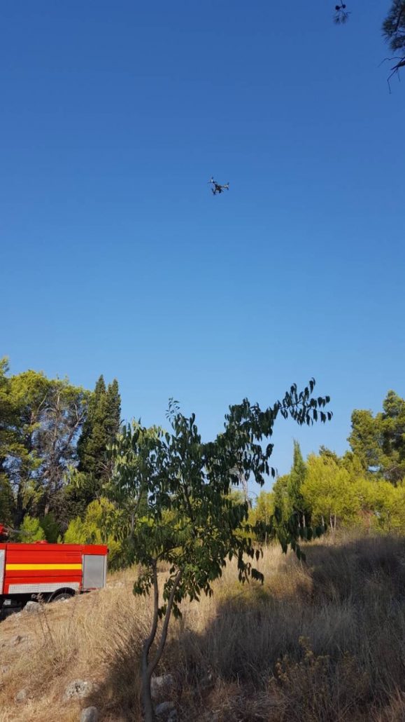 Služba zaštite vršila izviđanje terena Glavnog grada specijalnom letilicom dron