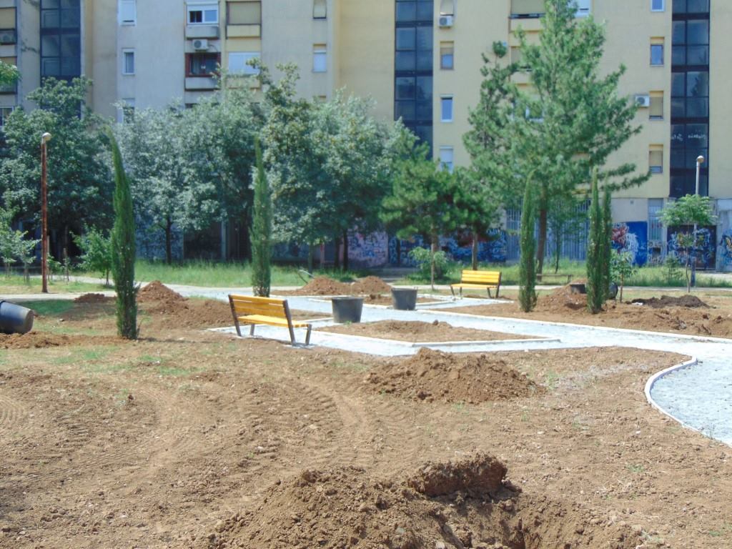 Završena izgradnja novog parka u Bloku V