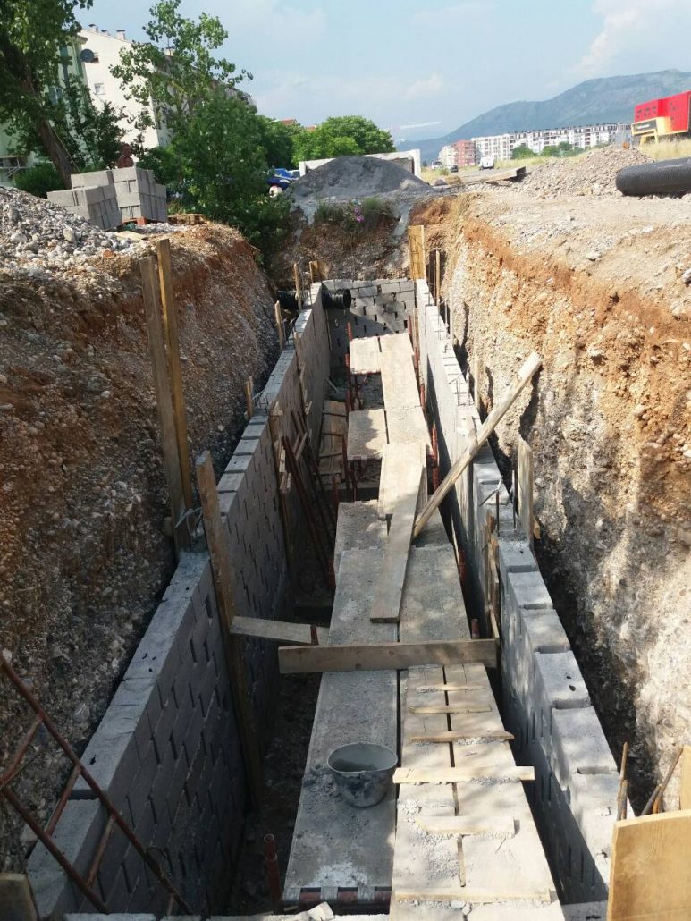 Završeni radovi na izradi upojnog bunara u Ulici Veljka Vlahovića