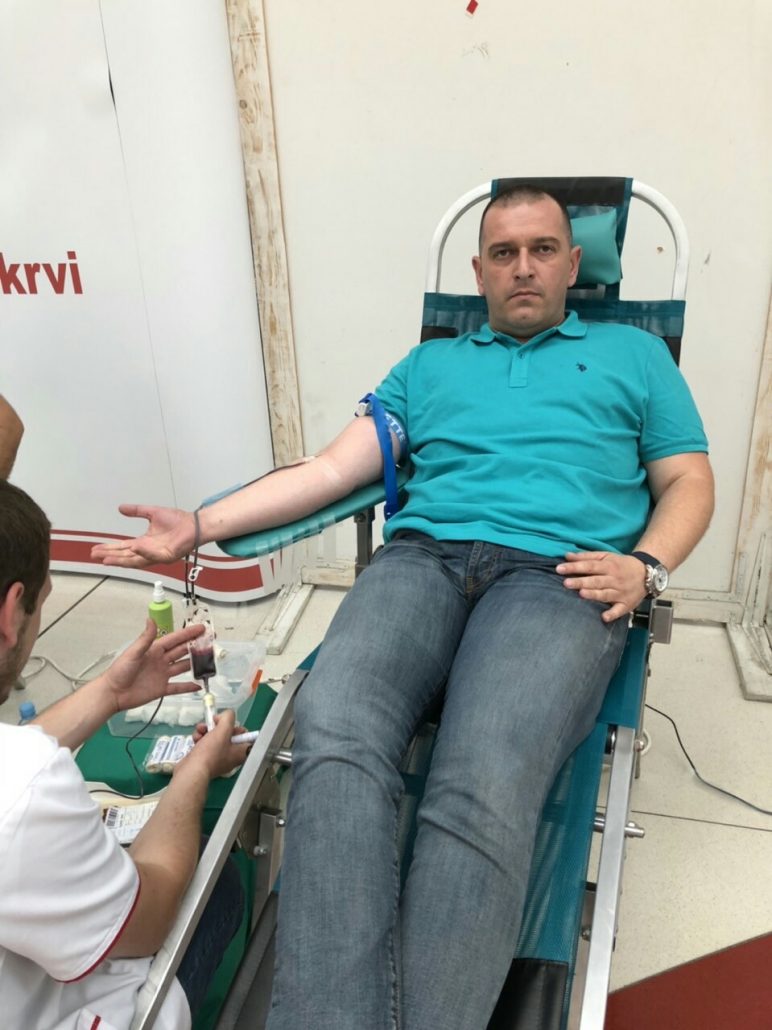 Glavni grad podržao akciju dobrovoljnog davanja krvi