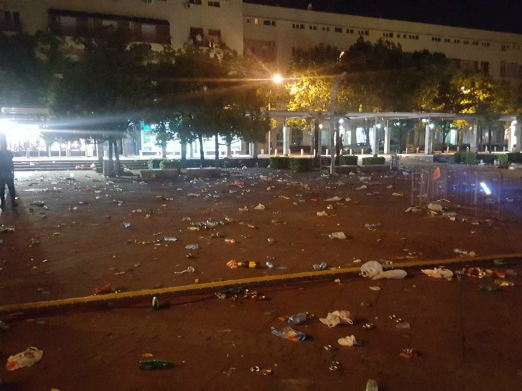 Radnici gradske Čistoće nakon koncerta uklonili 446 kesa otpada