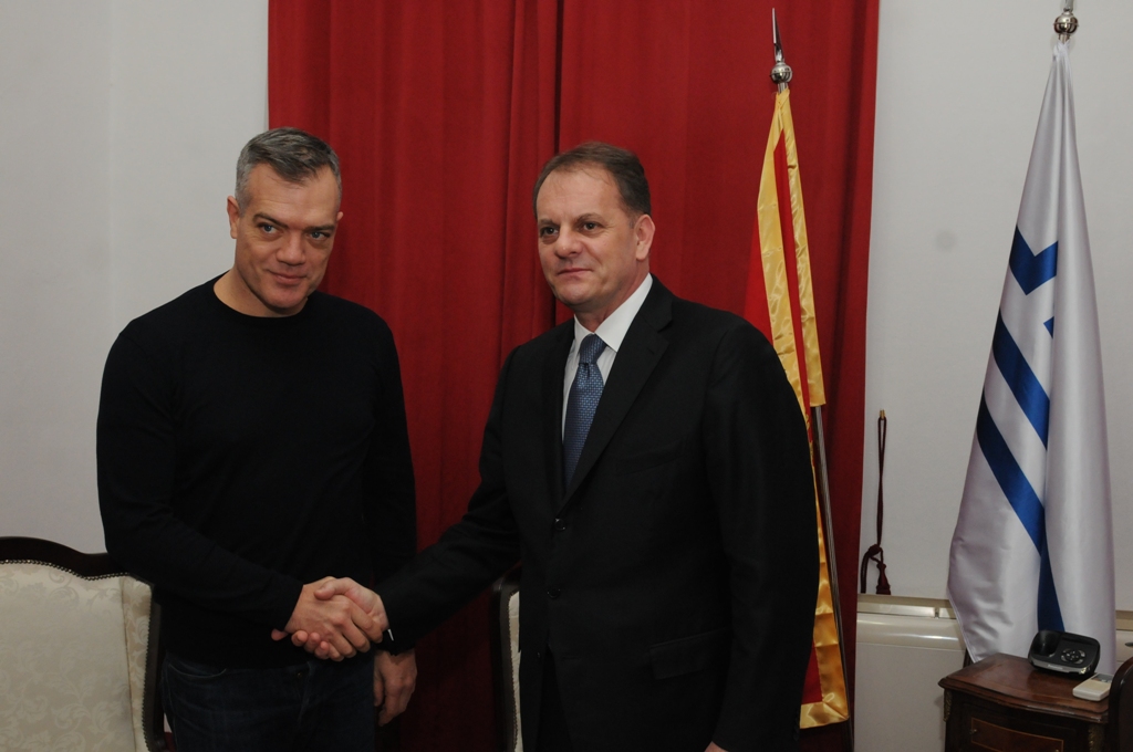 Veliki internacionalni umjetnik Mihael Milunović susreo se sa gradonačelnikom Podgorice