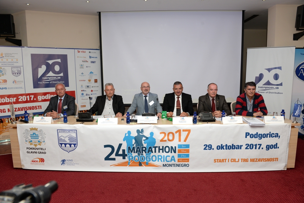 Na Podgoričkom maratonu 780 takmičara iz 38 država