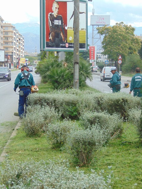 Uredno održavanje zelenih površina u gradu