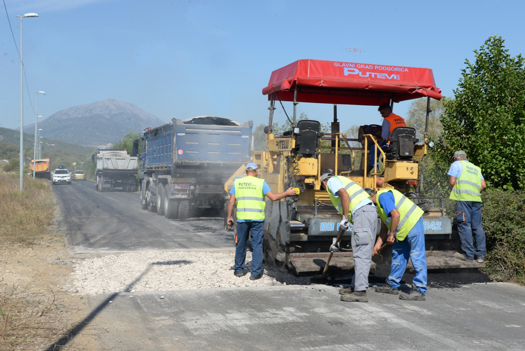 Za sanaciju saobraćajnice koja povezuje Nikšićki put i Marezu Glavni grad izdvojio 24 hiljade eura