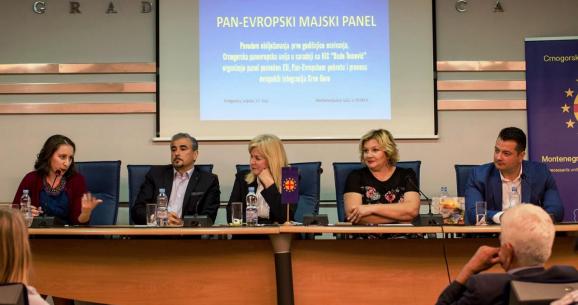 U KIC-u održan PANEVROPSKI MAJSKI PANEL povodom godišnjice postojanja Crnogorske panevropske unije