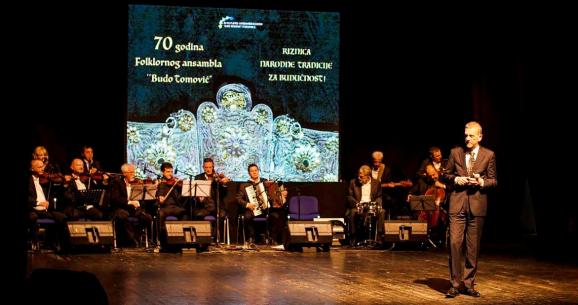 Svečanim koncertom proslavljen jubilej foklornog ansambla KIC-a “Budo Tomović”