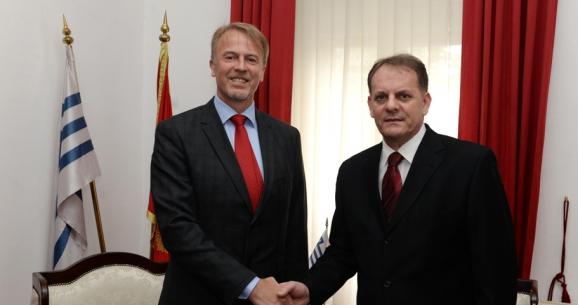 Gradonačelnik razgovarao sa šefom Delegacije EU u Crnoj Gori