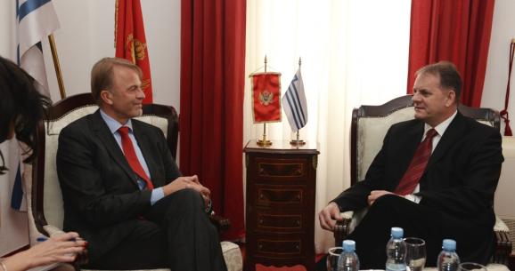 Gradonačelnik razgovarao sa šefom Delegacije EU u Crnoj Gori
