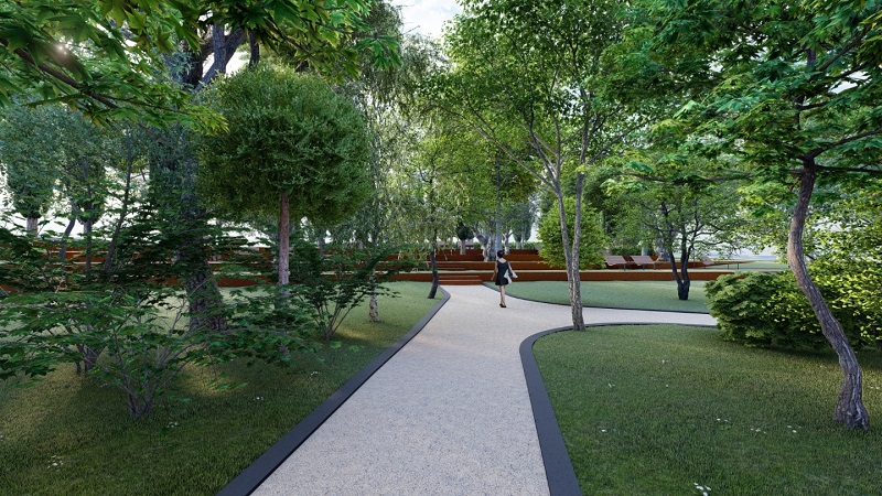 Works on arrangement and landscaping the park within SC MORAČA will begin soon