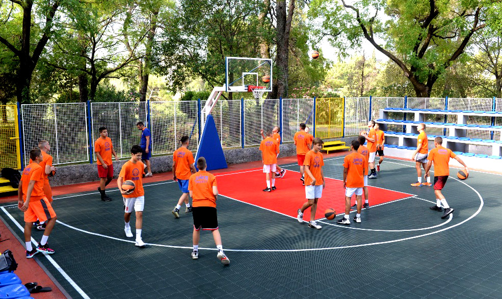 Reconstruction of the basketball court in Njegošev park completed; A new look of a notable place of Podgorica’s sport