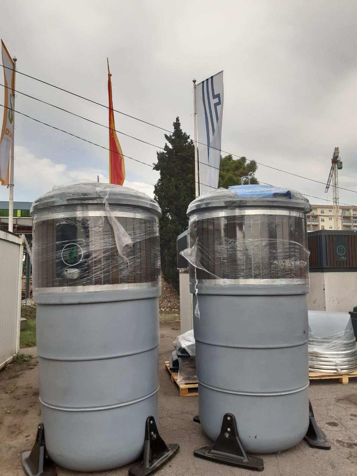 Most parts of Podgorica received  new waste sorting containers